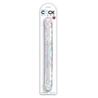 King Cock Clear Double Trouble dupla dildó – 46 cm (4)