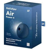 Satisfyer Air Power 4 léghullámos csiklóizgató – kék (10)