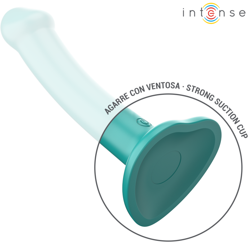 Intense Katie tapadókorongos távirányítós vibrátor – kék (4)