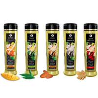 Shunga Organic ízesített masszázsolaj – 240 ml – Mangó (2)