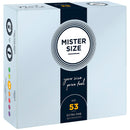 MISTER SIZE méretre szabott óvszer – M (53 mm), 36 db (12)