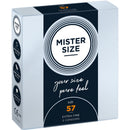 MISTER SIZE méretre szabott óvszer – L (57 mm), 3 db (13)