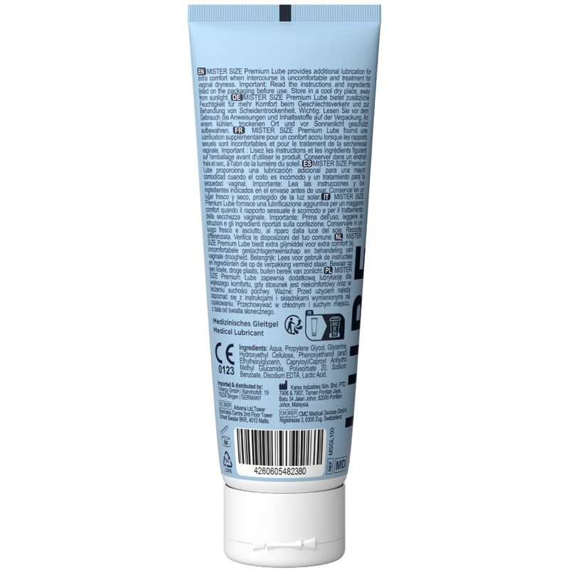 Mister Size vízbázisú síkosító – 100 ml