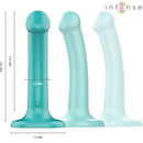 Intense Katie tapadókorongos távirányítós vibrátor – kék (2)