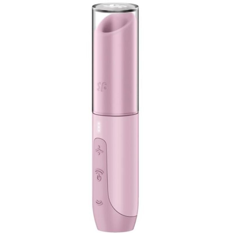 Satisfyer Secret Kiss léghullámos csiklóizgató vibrátor (rózsaszín) (3)