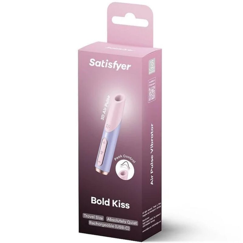 Satisfyer Kiss Wave mini léghullámos csiklóizgató
