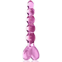 Icicles No. 43 üvegdildó szív alakú fogantyúval