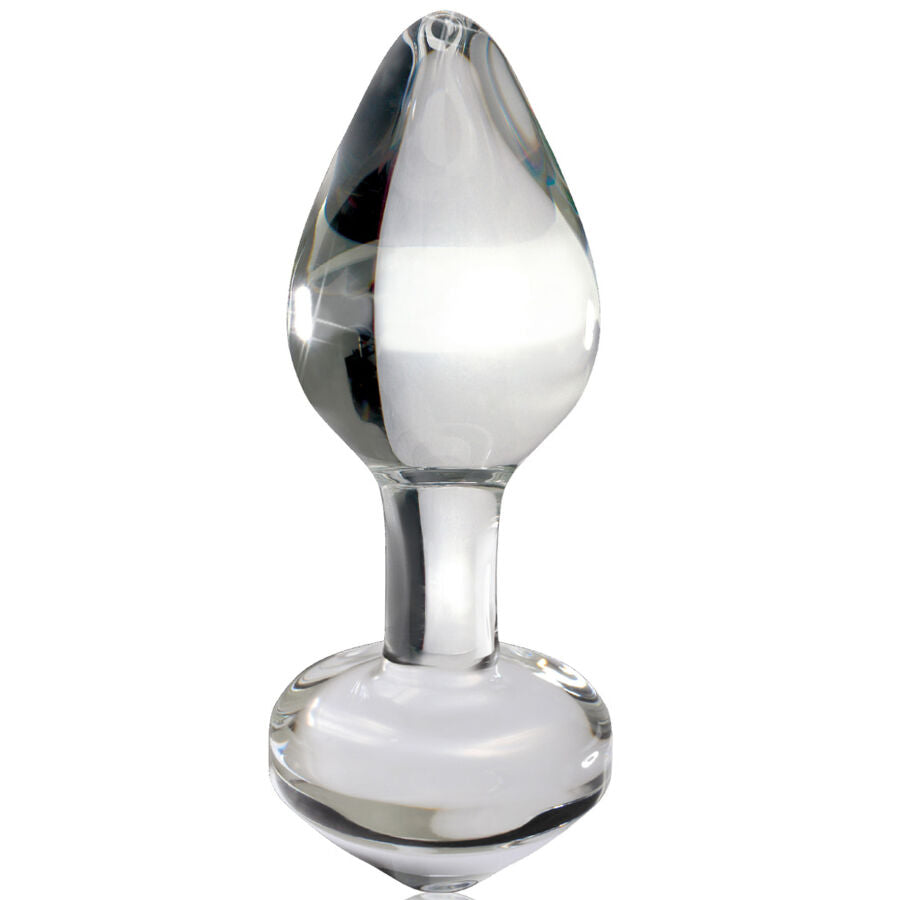 Icicles No. 44 átlátszó üveg análdugó