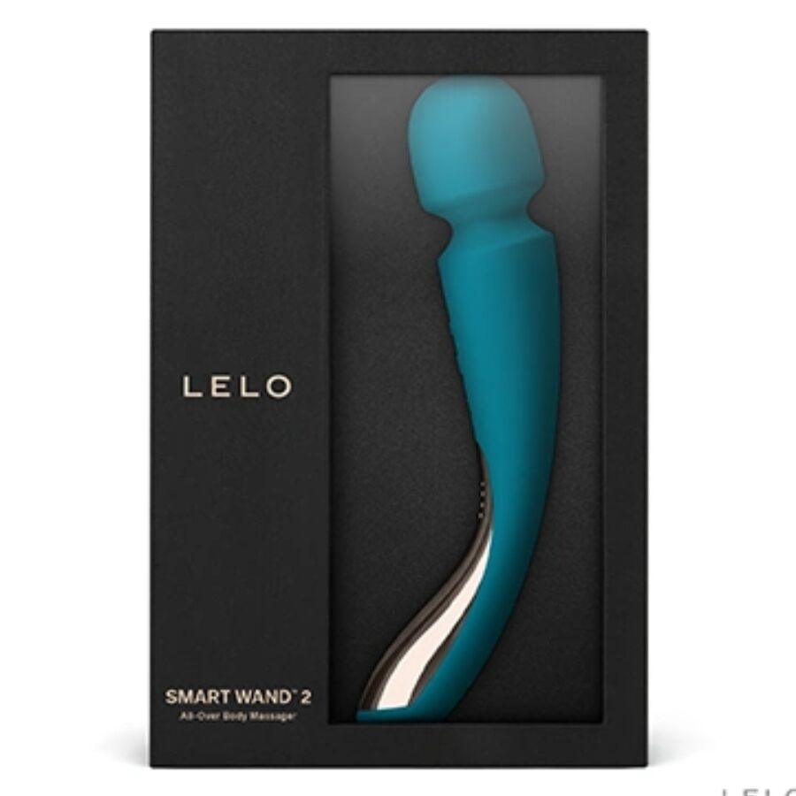 LELO Smart Wand 2 közepes wand masszírozó – óceánkék (2)
