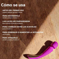 LELO Smart Wand 2 közepes wand masszírozó – óceánkék (5)