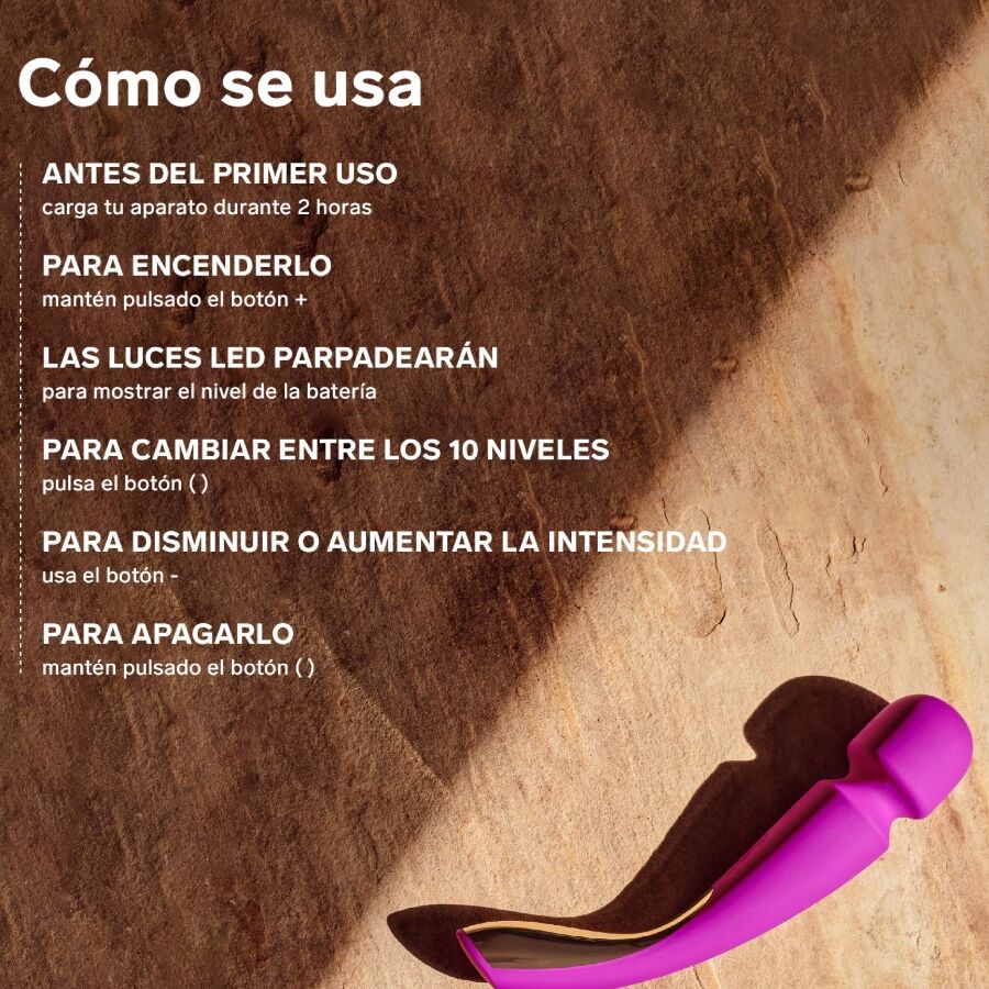 LELO Smart Wand 2 közepes wand masszírozó – óceánkék (5)
