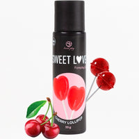 Secret Play Sweet Love ehető ízesített síkosító – 60 ml – Cseresznyés nyalóka (6)