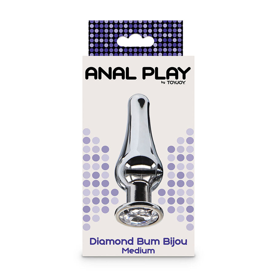 ToyJoy Diamond Bum Bijou ékköves análdugó – m (5)