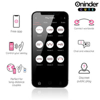 Oninder Cute Love Bunny applikációs nyuszis vibrátor – rózsaszín (4)