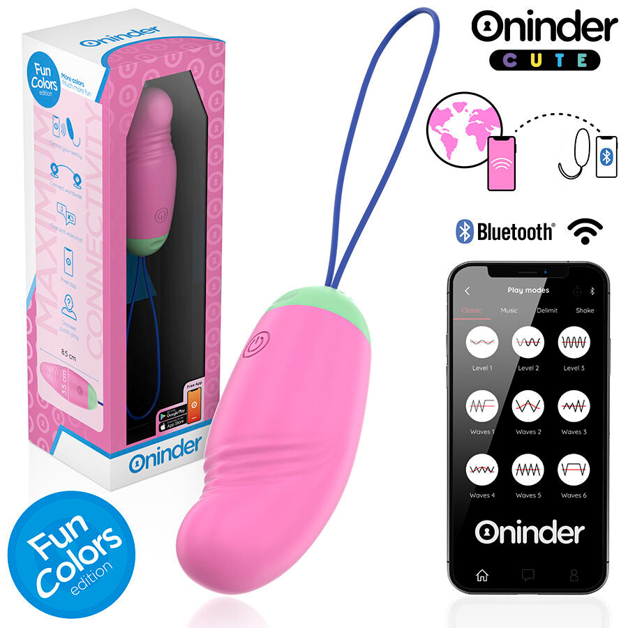 Oninder Cute Love Pleasure 360 forgó vibrotojás (3)
