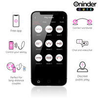 Oninder Cute Love Pleasure 360 forgó vibrotojás (5)