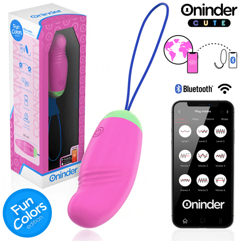 Oninder Cute Love Pleasure 360 forgó vibrotojás