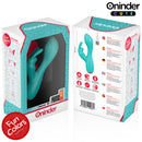 Oninder Cute Love Bunny kopogtató nyuszis vibrátor – türkiz (8)