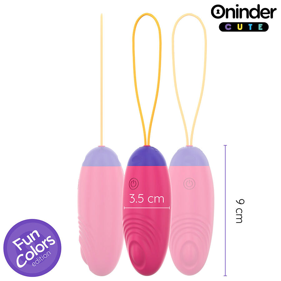 Oninder Cute Love Pleasure kopogtató vibrotojás (4)