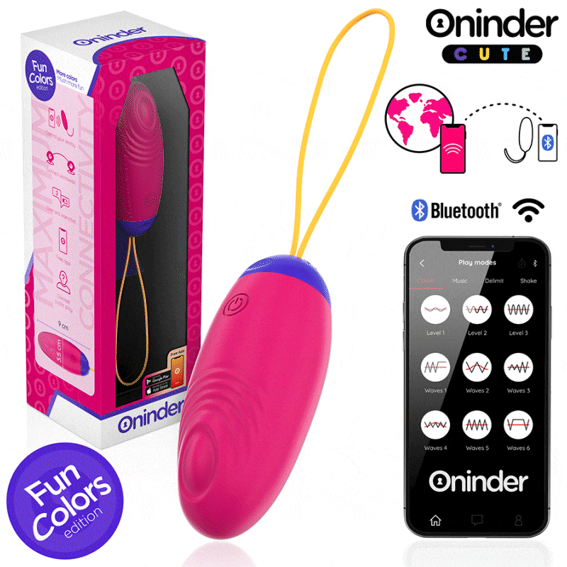 Oninder Cute Love Pleasure kopogtató vibrotojás