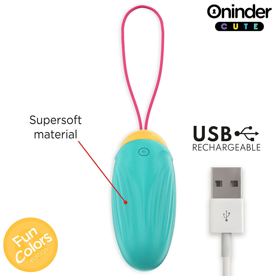 Oninder Cute Love Pleasure Gem forgó vibrotojás (7)