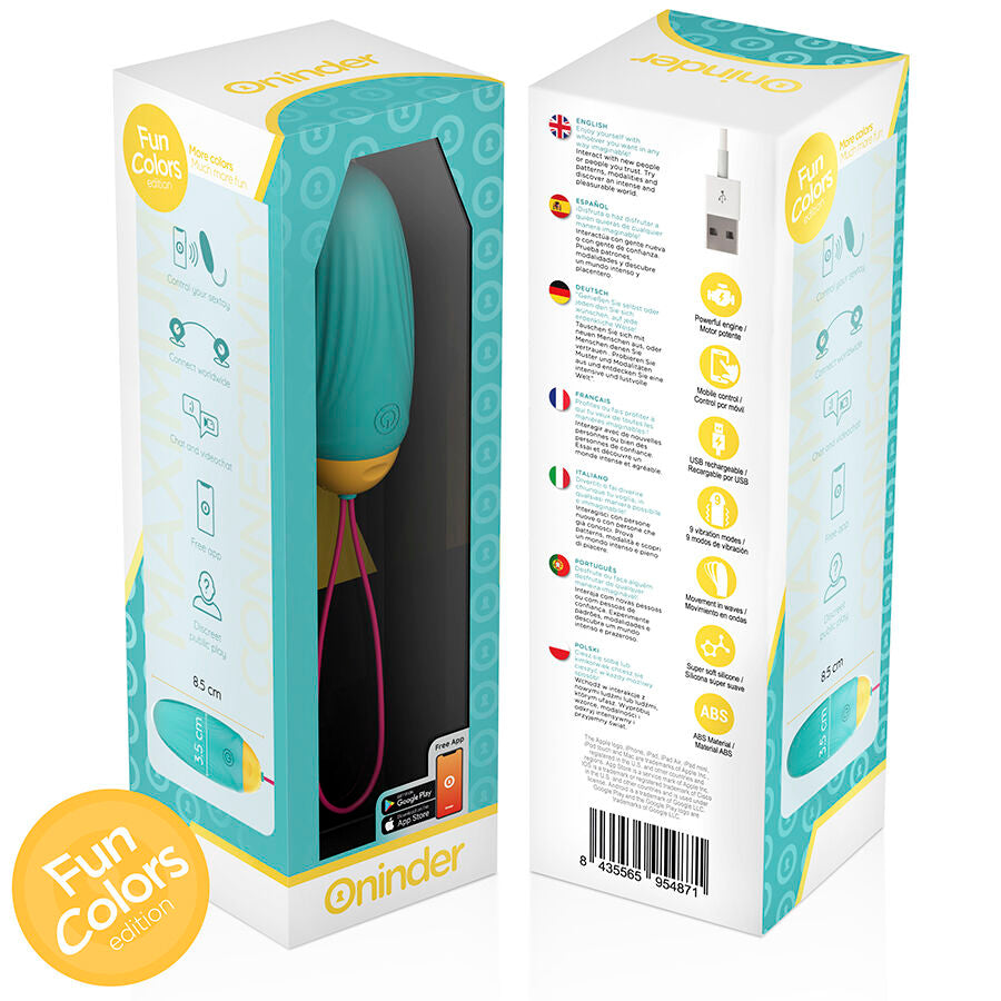 Oninder Cute Love Pleasure Gem forgó vibrotojás (9)