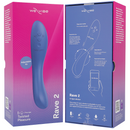 We-Vibe Rave 2 Kék G-pont vibrátor dobozban, ergonomikus kialakítással, intenzív élményhez