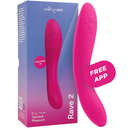 We-Vibe Rave 2 Rózsaszín vibrátor, felhasználóbarát funkciók, prémium élmény minden használatnál