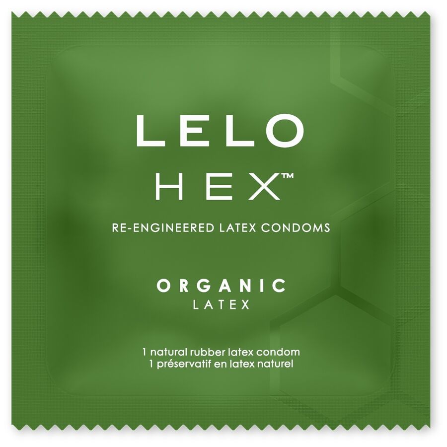 LELO HEX Organic óvszer L-argininnel – 3 db (2)