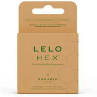 LELO HEX Organic óvszer L-argininnel – 3 db