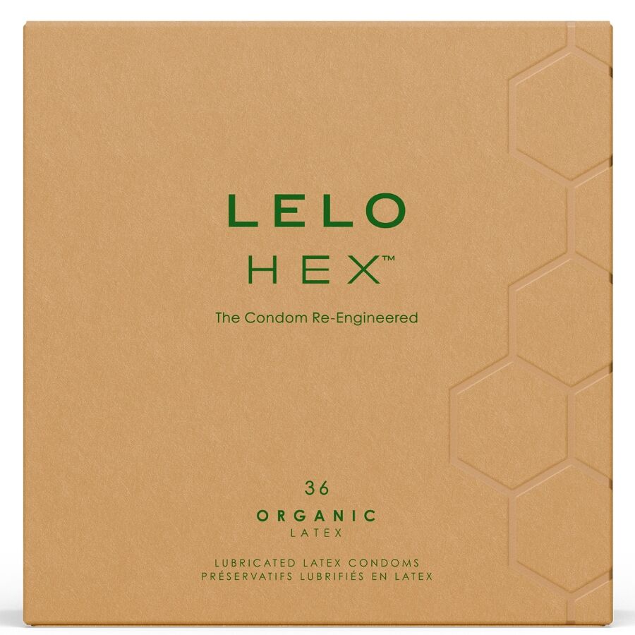 LELO HEX Organic óvszer L-argininnel – 36 db (10)