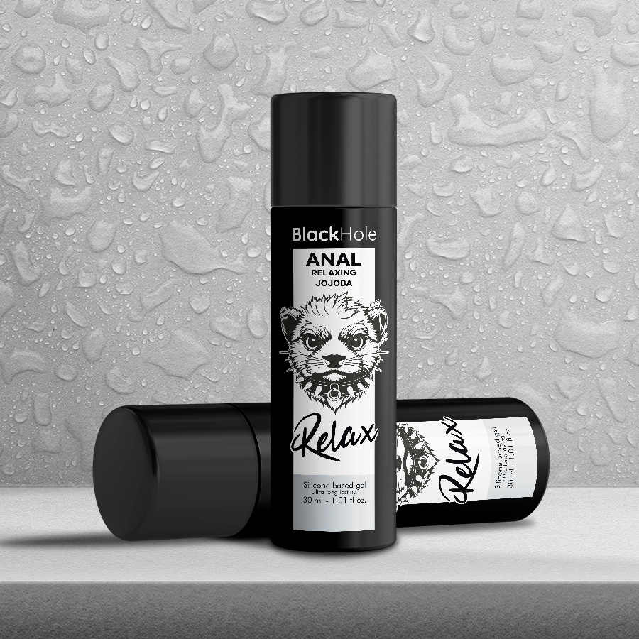 Black Hole Relax jojobás, szilikonbázisú anál síkosító – 30 ml (6)