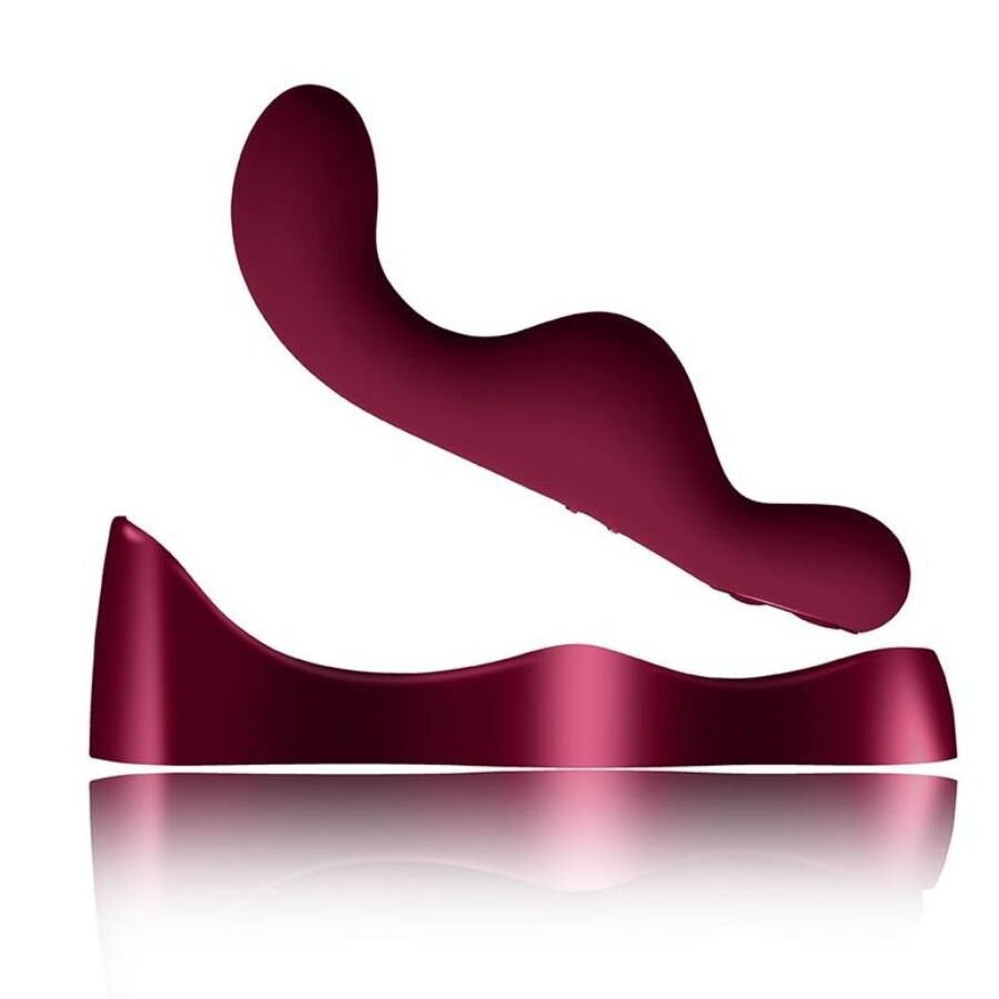 Rocks-Off Ruby Glow Blush ráülős G-pont-vibrátor – piros
