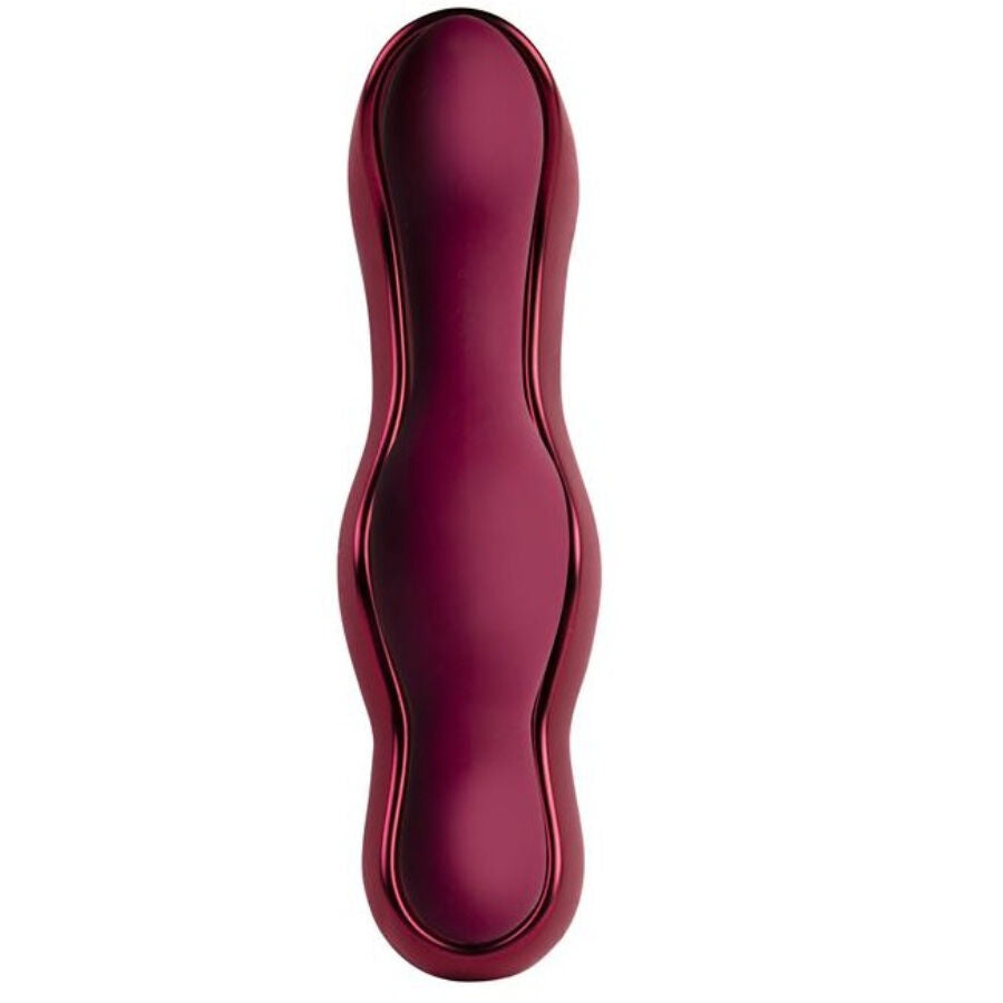 Rocks-Off Ruby Glow Blush ráülős G-pont-vibrátor – piros (4)