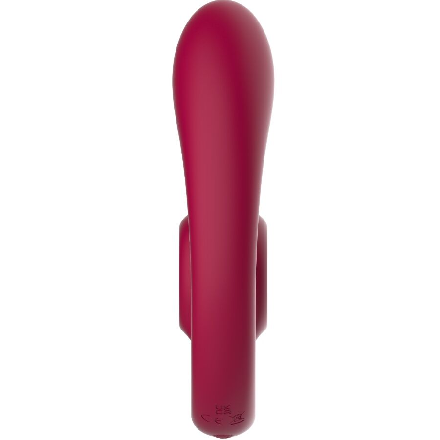 Snail Vibe Gizi Duo távirányítós párvibrátor – bordó (5)