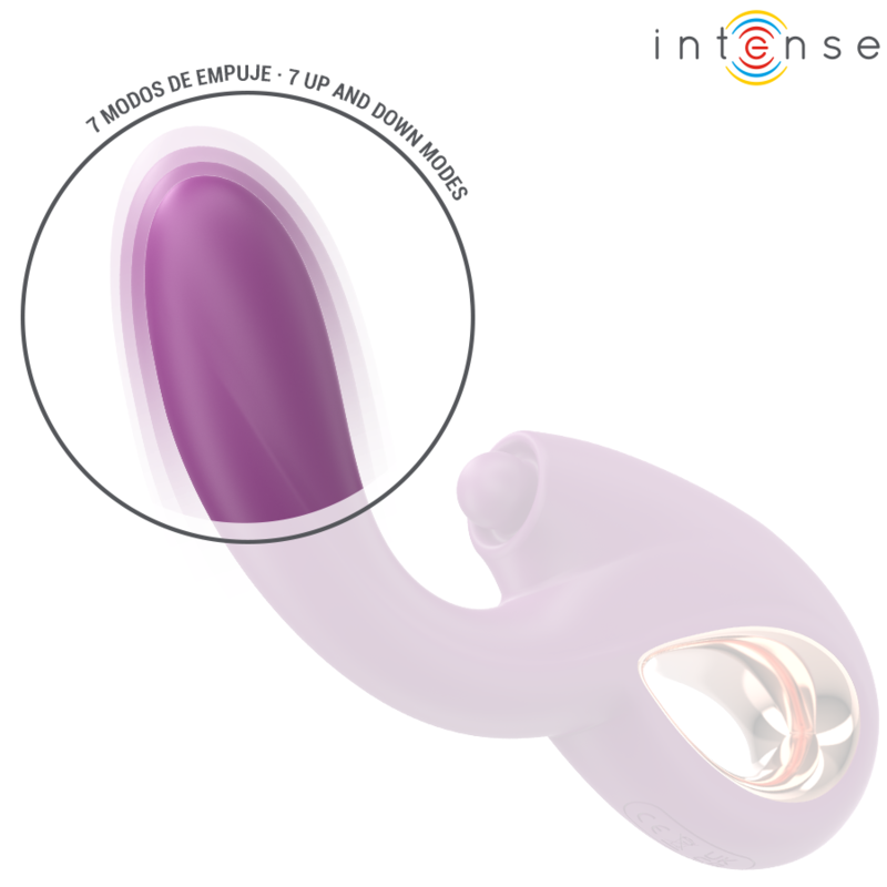 Intense Lali lökő, kopogtató G-pont-vibrátor – lila (5)