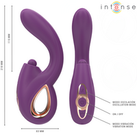 Intense Lali lökő, kopogtató G-pont-vibrátor – lila (6)