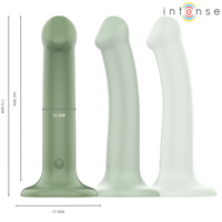 Intense Becca tapadókorongos távirányítós vibrátor – zöld (3)