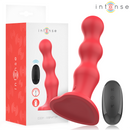 Intense Cody tapadókorongos távirányítós vibrátor – piros