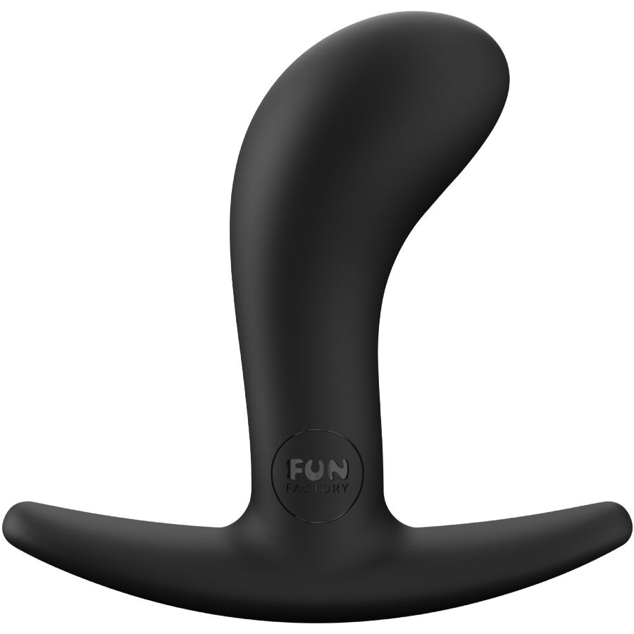 Fun Factory Bootie análdugó fekete, S kicsi méret finom stimulációhoz, biztonságos belépő az anál szex világába.