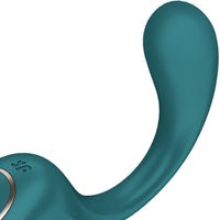 Satisfyer G for Goddess 2 nyuszis vibrátor – Palackzöld, 3. kép