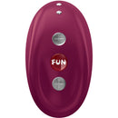 Fun Factory Mea csiklóvibrátor Bordó színben, kompakt méret, innovatív Air Pulse technológia.