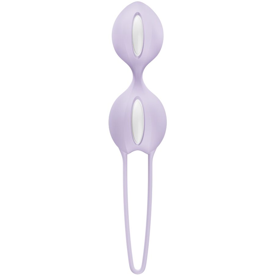 Fun Factory Smartballs Duo dupla gésagolyó – Lila, 2. kép