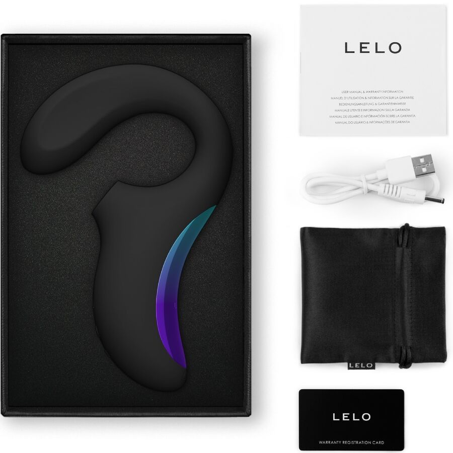LELO Enigma Wave hármas szónikus vibrátor – fekete (3)