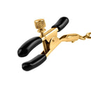 Fetish Fantasy Gold mellbimbócsipesz lánccal (3)