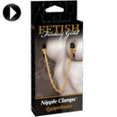 Fetish Fantasy Gold mellbimbócsipesz lánccal (4)