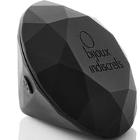 Bijoux Indiscrets Twenty One gyémánt csiklóvibrátor – fekete (2)