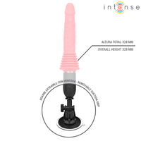 Intense Cynthia távirányítós lökő vibrátor – piros (7)