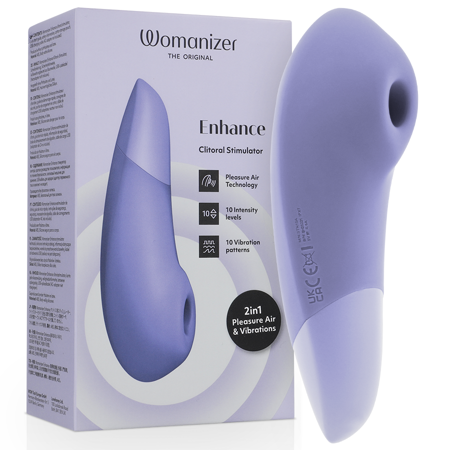 Womanizer Enhance léghullámos és rezgő csiklóvibrátor