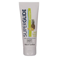 HOT Superglide ehető ízesített síkosító – 75 ml – Ananász (4)